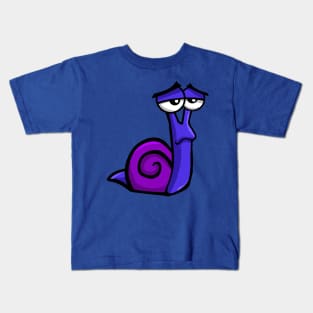 Sad Snail Kids T-Shirt